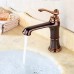 HOOPLLYS Wise Classic Single-handle Waterfall Bathroom Faucet Oil Rubbed Bronze 10 YEAR WARRANTY fit for 1 Hole Lavatory Sink only - B07CWLXQ6K
